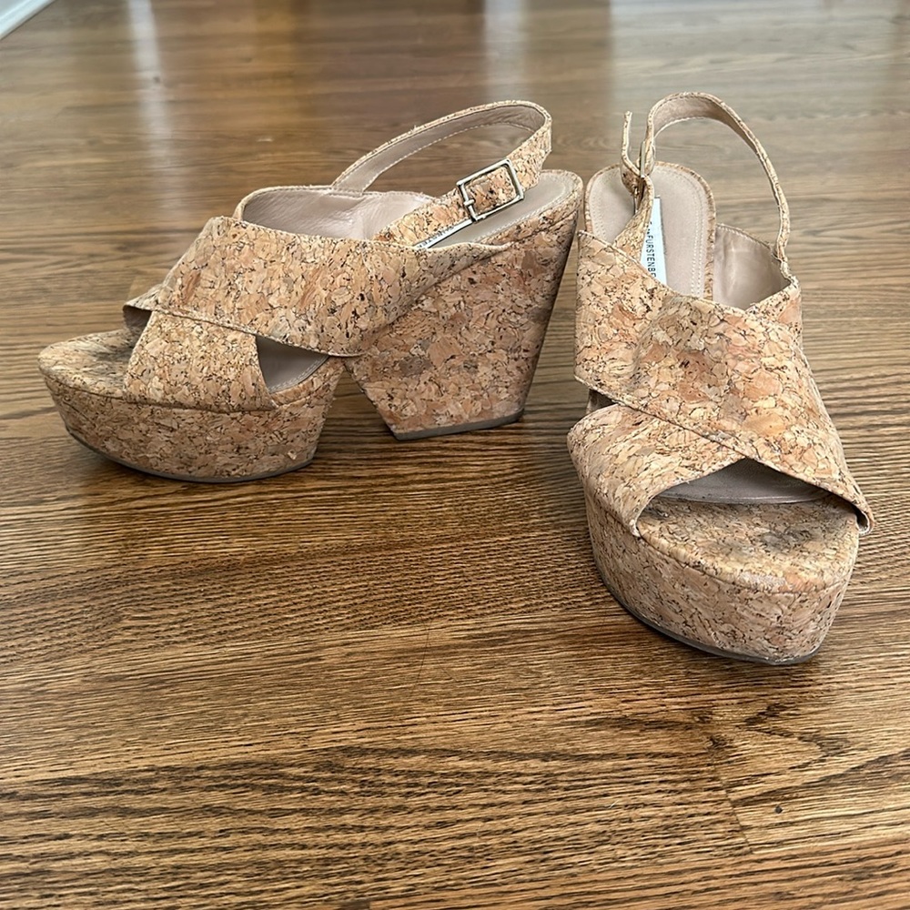 Corck platform heels